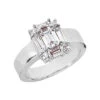 18K White Gold Women's Diamond Ring 1.50ct