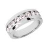 18K White Gold Women's Diamond Wedding Ring 1.10ct