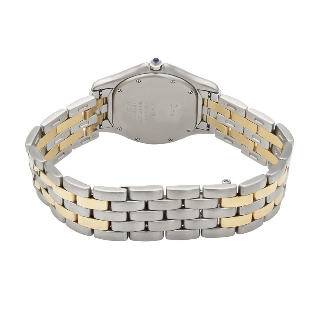 Cartier Cougar Panthere Diamond Watch For Women & Men 18K Gold 1.5ct 33mm 4 Cartier Cougar Panthere Diamond Watch For Women & Men 18K Gold 1.5ct 33mm - Image 2