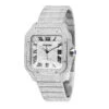 Iced Out Cartier Santos 40mm Diamond Watch 25 Ct 2 Iced Out Cartier Santos 40mm Diamond Watch 25 Ct -H'Hen Sale Store 40mm fully iced out cartier santos diamond watch for men women 25 carat 968865 main