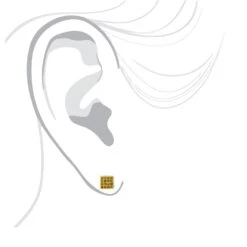 10K Yellow Gold Affordable Yellow Diamond Stud Earrings For Men And Women 0.23ct -H'Hen Sale Store affordable 023ct yellow diamond stud earrings for men and women in 10k gold 407128 bodwh