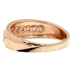 Affordable 10K Yellow Gold 0.5 Carat Round Diamond Wedding Ring For Men And Women 13 Affordable 10K Yellow Gold 0.5 Carat Round Diamond Wedding Ring For Men And Women -H'Hen Sale Store affordable 10k gold 05 carat round diamond wedding ring for men and women 000850 backro