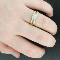 Affordable Diamond Engagement Ring 0.83ct 14K Yellow Gold 7 Affordable Diamond Engagement Ring 0.83ct 14K Yellow Gold -H'Hen Sale Store affordable diamond engagement ring 083ct 14k p 40477bod