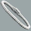 Affordable Diamond Tennis Bracelet In Sterling Silver 0.2ct -H'Hen Sale Store affordable diamond tennis bracelet in sterling silver 024ct 1