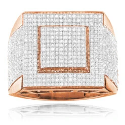 Affordable Men's 10K White Gold Diamond Ring 1.30ct 9 Affordable Men's 10K White Gold Diamond Ring 1.30ct -H'Hen Sale Store affordable mens rings 10k gold diamond ring 130ct p 7108 ro