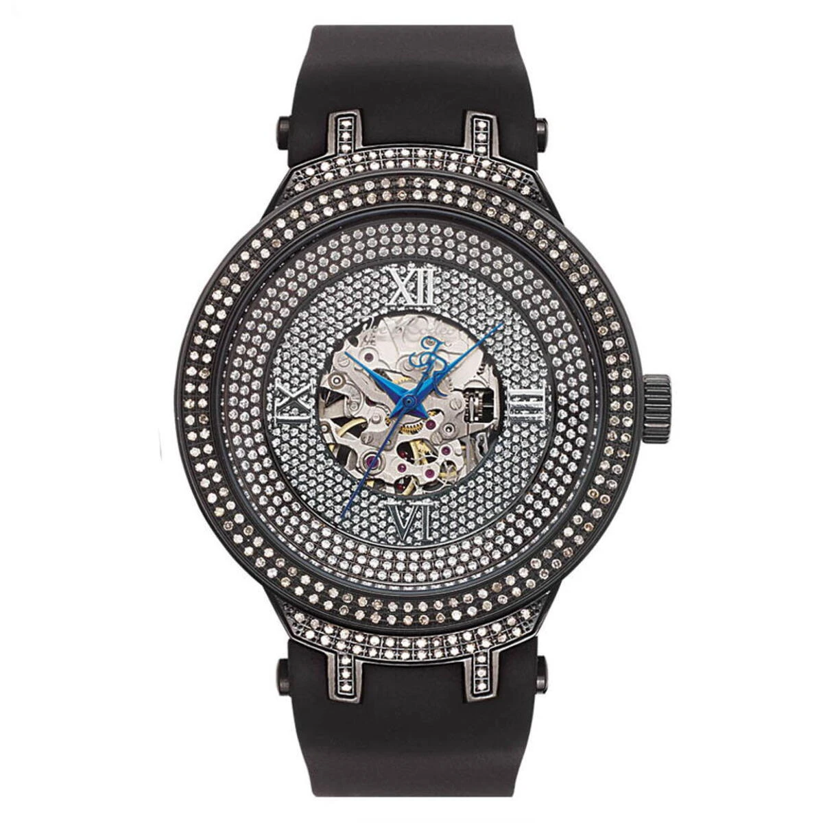 Automatic Men's Joe Rodeo Diamond Watch 2.20ct 3 Automatic Men's Joe Rodeo Diamond Watch 2.20ct