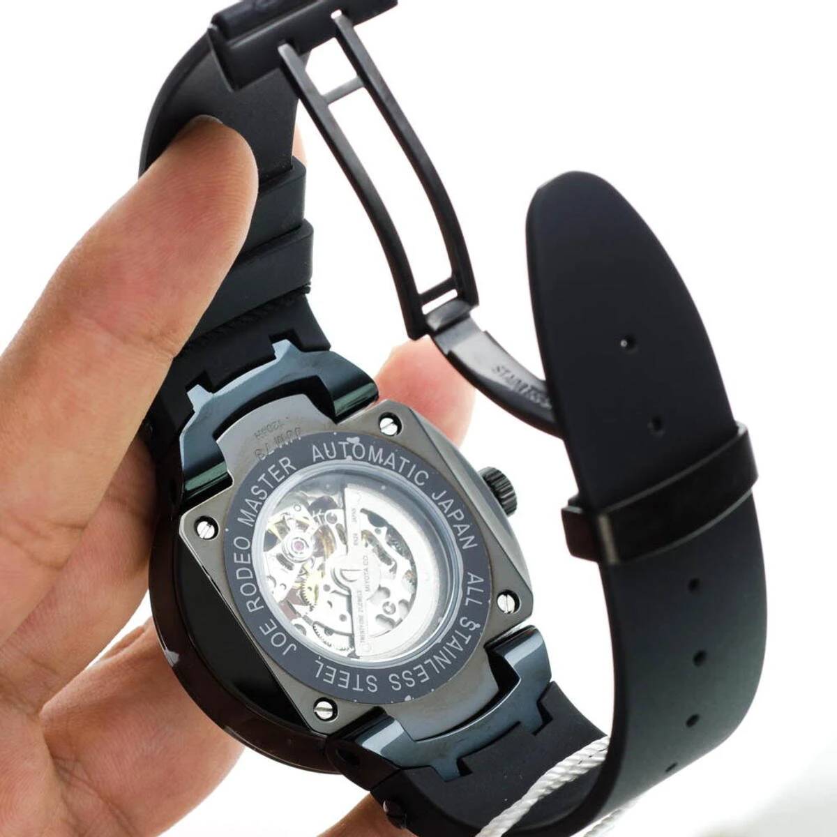 Automatic Men's Joe Rodeo Diamond Watch 2.20ct 13 Automatic Men's Joe Rodeo Diamond Watch 2.20ct - Image 11