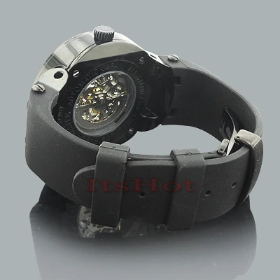 Automatic Men's Joe Rodeo Diamond Watch 2.20ct 5 Automatic Men's Joe Rodeo Diamond Watch 2.20ct - Image 3