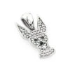 Black And White Diamond Dog Pendant 0.51ct 14K White Gold 2 Black And White Diamond Dog Pendant 0.51ct 14K White Gold -H'Hen Sale Store black and white diamond dog pendant 051ct 14k gold p 48385 wh
