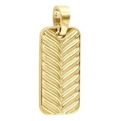 2 Inch Men's Black Diamond Dog Tag Pendant 14K White Gold 7.5ct -H'Hen Sale Store black diamond dog tag pendant 14k 750ct p 44068 back yellow