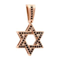 Black Diamond Star Of David Pendant 1.44ct 14K Black Plated Gold 15 Black Diamond Star Of David Pendant 1.44ct 14K Black Plated Gold -H'Hen Sale Store black diamond star of david pendant 144ct 14k gold p 50027 ro