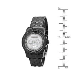 Black Diamond Watch For Men By LUXURMAN 2.25ct -H'Hen Sale Store black diamond watches for men by luxurman 225ct p 44423 ruler