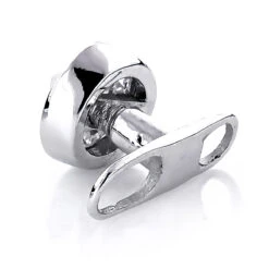 14K White Gold Diamond Microdermal Jewelry Implant For Body Piercing 0.25ct -H'Hen Sale Store body piercing real 14k gold diamond microdermal implant jewelry 025ct 3