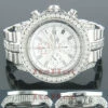 Breitling Super Avenger Men's Chronograph Diamond Watch 12.00 Ctw