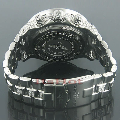 Breitling Super Avenger Men's Chronograph Diamond Watch 12.00 Ctw 4 Breitling Super Avenger Men's Chronograph Diamond Watch 12.00 Ctw - Image 2