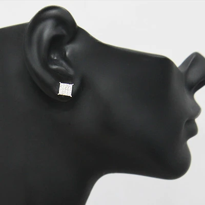 Buy Diamond Earrings For Less 0.2ct 10K White Gold Studs 4 Buy Diamond Earrings For Less 0.2ct 10K White Gold Studs - Image 2