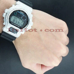 Casio G-Shock Diamond Watch 4.5ct Gold Plated -H'Hen Sale Store casio g shock diamond watch 450ct p 45717bod
