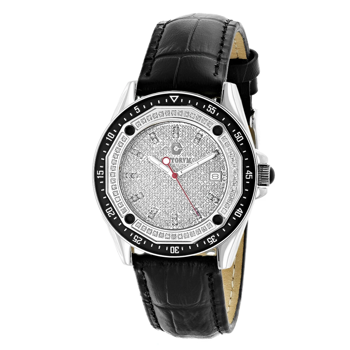 Centorum Designer 0.50ct Diamond Watch Encrusted Dial 3 Centorum Designer 0.50ct Diamond Watch Encrusted Dial