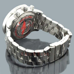 Breitling Super Avenger Men's Diamond Watch 5.50ct -H'Hen Sale Store custom breitling super avenger mens diamond watch 550ct p 45784back