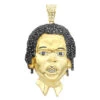 Custom Diamond Face Pendant For Men 14K Yellow Gold Custom Jewelry Design 1 Custom Diamond Face Pendant For Men 14K Yellow Gold Custom Jewelry Design -H'Hen Sale Store custom diamond face pendant for men 14k gold custom jewelry design 001287 yellow