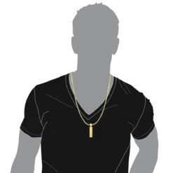 14K Yellow Gold Roman Numerals Bar Pendant -H'Hen Sale Store custom jewelry 14k gold roman numerals bar pendant bodye