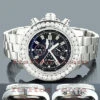 Large Men's Diamond Breitling Super Avenger Watch 12.50