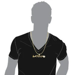 18K Yellow Gold Yellow Black White Diamond Pendant For Men 6ct 12 18K Yellow Gold Yellow Black White Diamond Pendant For Men 6ct -H'Hen Sale Store custom made jewelry 18k gold yellow black white diamond pendant for men 6ct bodye