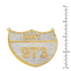 Sterling Silver White Yellow Diamond Pendant For Men 9 Sterling Silver White Yellow Diamond Pendant For Men -H'Hen Sale Store custom made jewelry sterling silver white yellow diamond pendant for men ruler