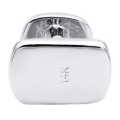 Custom 14K White Gold Shirt Studs With Real Diamonds 15 Custom 14K White Gold Shirt Studs With Real Diamonds -H'Hen Sale Store custom solid 14k gold shirt studs with real diamonds 018289 backwh