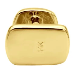 Custom 14K White Gold Shirt Studs With Real Diamonds 16 Custom 14K White Gold Shirt Studs With Real Diamonds -H'Hen Sale Store custom solid 14k gold shirt studs with real diamonds 018289 backye