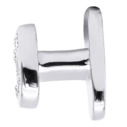 Custom 14K White Gold Shirt Studs With Real Diamonds 18 Custom 14K White Gold Shirt Studs With Real Diamonds -H'Hen Sale Store custom solid 14k gold shirt studs with real diamonds 018289 boxwh