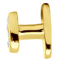 Custom 14K White Gold Shirt Studs With Real Diamonds 19 Custom 14K White Gold Shirt Studs With Real Diamonds -H'Hen Sale Store custom solid 14k gold shirt studs with real diamonds 018289 boxye