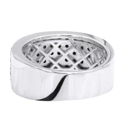 Designer 10K Black Plated Gold Black Diamond Wedding Band For Men 1.67ct Luxurman Ring 17 Designer 10K Black Plated Gold Black Diamond Wedding Band For Men 1.67ct Luxurman Ring -H'Hen Sale Store designer 10k gold black diamond wedding band for men 167ct backwh