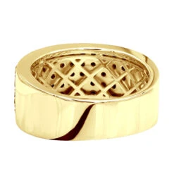 Designer 10K Black Plated Gold Black Diamond Wedding Band For Men 1.67ct Luxurman Ring 18 Designer 10K Black Plated Gold Black Diamond Wedding Band For Men 1.67ct Luxurman Ring -H'Hen Sale Store designer 10k gold black diamond wedding band for men 167ct backye