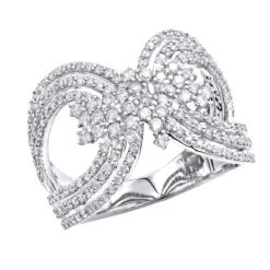 Designer 14K Rose Gold Ladies Diamond Cocktail Ring 1 Carat By Luxurman 9 Designer 14K Rose Gold Ladies Diamond Cocktail Ring 1 Carat By Luxurman -H'Hen Sale Store designer 14k gold ladies diamond cocktail ring 1 carat by luxurman wh