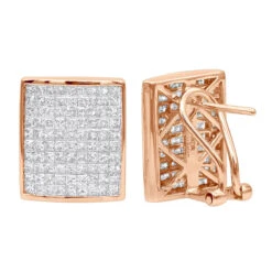 Designer Diamond Earrings 2.94ct 14K Yellow Gold -H'Hen Sale Store designer diamond earrings 294ct 14k gold p 46434 ro