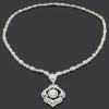 Designer Diamond Luccello Necklace 11.14ct 18K White Gold -H'Hen Sale Store designer diamond necklaces luccello jewelry piece 1114ct 18k 1