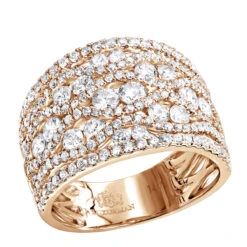 Designer Diamond Right Hand Ring For Women By Luxurman 14K White Gold Band 2.35ct -H'Hen Sale Store designer diamond right hand ring for women by luxurman 14k gold band 235ct ro