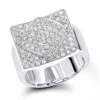 Designer Diamond Ring 1.34ct 14K White Gold -H'Hen Sale Store designer diamond ring 134ct 14k p 44742 wh