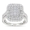 Designer 2.40ct Diamond 14K White Gold Diamond Ring -H'Hen Sale Store designer diamond rings 14k gold diamond ring 240ct p 6108 wh