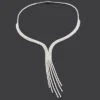Designer Diamond Tassle Necklace 11.70ct 18K White Gold -H'Hen Sale Store designer diamond tassle necklace 1170ct 18k gold 1