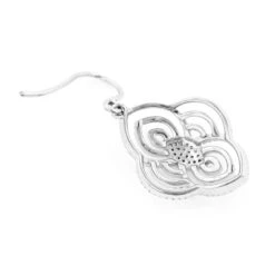 Designer Drop Diamond Earrings For Women 0.6ct 14K White Gold 11 Designer Drop Diamond Earrings For Women 0.6ct 14K White Gold -H'Hen Sale Store designer drop diamond earrings for women 06ct 14k gold backwh