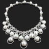 18K White Gold Luccello Pearl Necklace With Diamonds 17.96ct 2 18K White Gold Luccello Pearl Necklace With Diamonds 17.96ct -H'Hen Sale Store designer pearl necklace with diamonds 1796ct 18k luccello jewelry 1