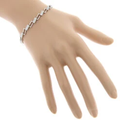 Diamond Bracelets 14K White Gold Ladies Diamond Bracelet 1.84 -H'Hen Sale Store diamond bracelets 14k gold ladies diamond bracelet 184 p 7049 bodwh