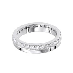 Thin Diamond Eternity Bands 14K White Gold Eternity Ring 0.57ct 11 Thin Diamond Eternity Bands 14K White Gold Eternity Ring 0.57ct -H'Hen Sale Store diamond eternity bands 14k gold eternity ring 057ct p 6112 backwh
