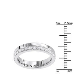 Thin Diamond Eternity Bands 14K White Gold Eternity Ring 0.57ct 12 Thin Diamond Eternity Bands 14K White Gold Eternity Ring 0.57ct -H'Hen Sale Store diamond eternity bands 14k gold eternity ring 057ct p 6112 rulerwh