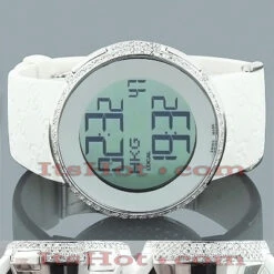 Ladies I-Gucci 3ct Diamond Watch YA114216