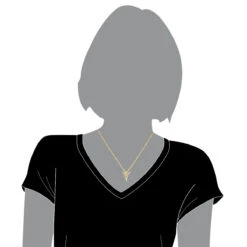 Baby Diamond Little Angel Pendant 14K Yellow Gold 0.25ct Mini Charm -H'Hen Sale Store diamond little angel pendant 14k gold 033ct bodye