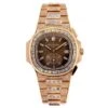 Diamond Patek Philippe Nautilus Men's Watch 18k Rose Gold 5980/1r 40.5mm Brown Dial -H'Hen Sale Store diamond patek philippe nautilus mens watch 18k rose gold 59801r 405mm brown dial 968682 main