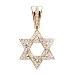 Diamond 14K White Gold Star Of David Pendant 1.44ct -H'Hen Sale Store diamond pendants 14k gold star of david pendant 144ct p 6437 ro